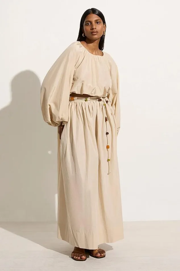 Women Faithfull The Brand Skirts and Shorts Lido Skirt Creme