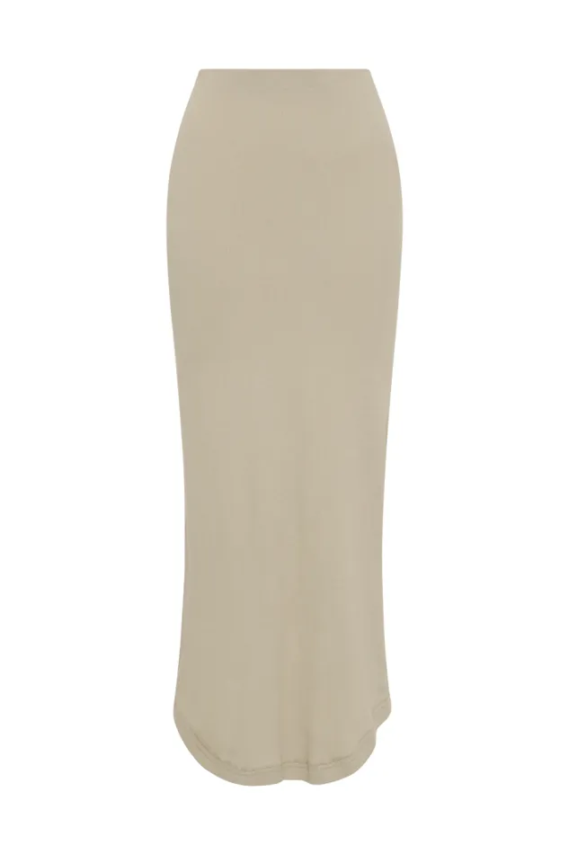 Women Faithfull The Brand Skirts and Shorts Loire Skirt Taupe