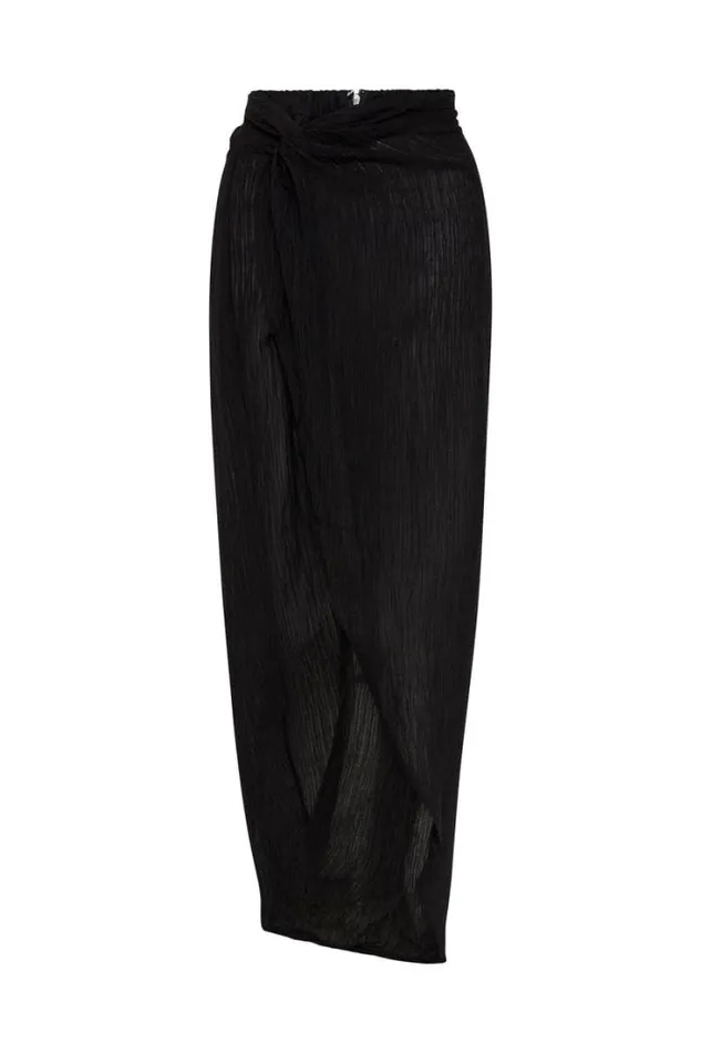 Women Faithfull The Brand Skirts and Shorts Lulu Maxi Skirt Black 8211 Final Sale