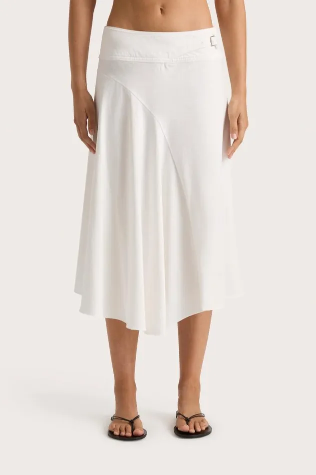 Women Faithfull The Brand Skirts and Shorts Maceio Skirt White