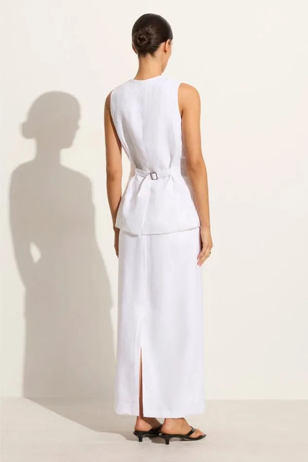 Women Faithfull The Brand Skirts and Shorts Nelli Skirt White