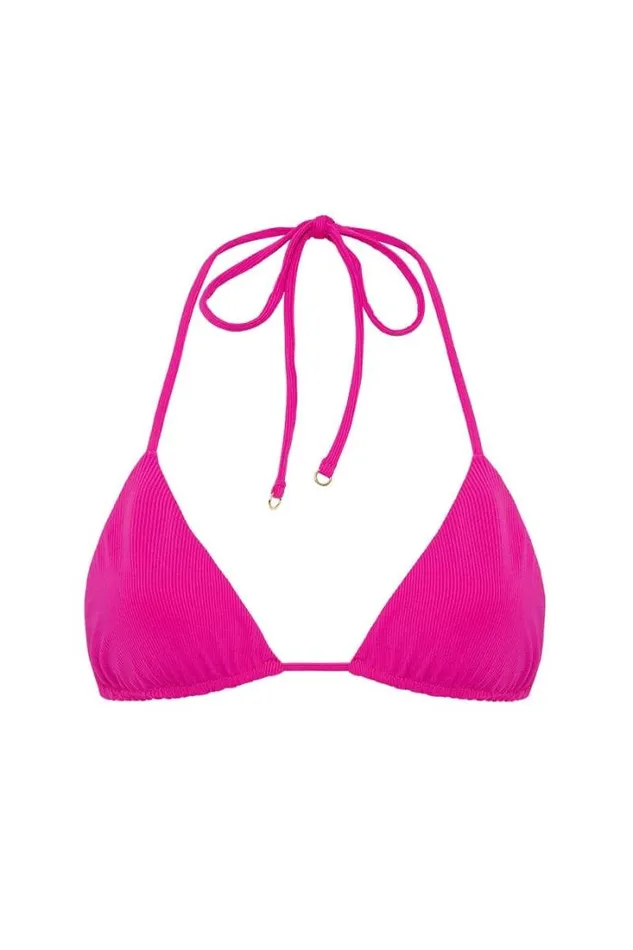 Women Faithfull The Brand Swim Calypso Bikini Top Orchid Exclusive