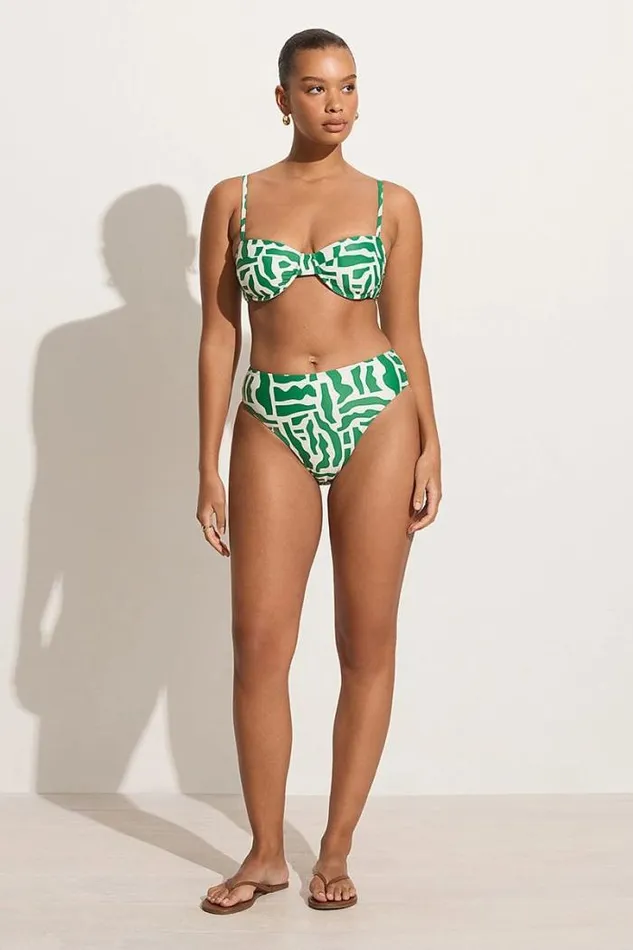 Women Faithfull The Brand Swim Chania Bikini Bottoms Tulli Print Green 8211 Final Sale Women Faithfull The Brand Swim Chania Bikini Bottoms Tulli Print Green 8211 Final Sale