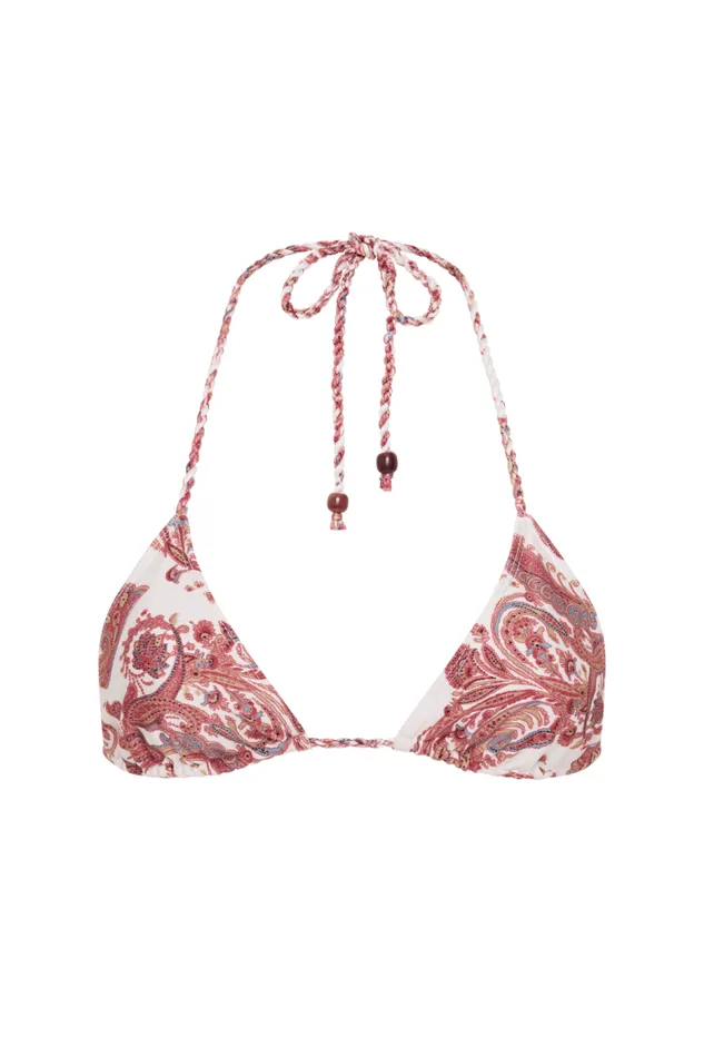 Women Faithfull The Brand Swim Delle Bikini Top Alessia Paisley