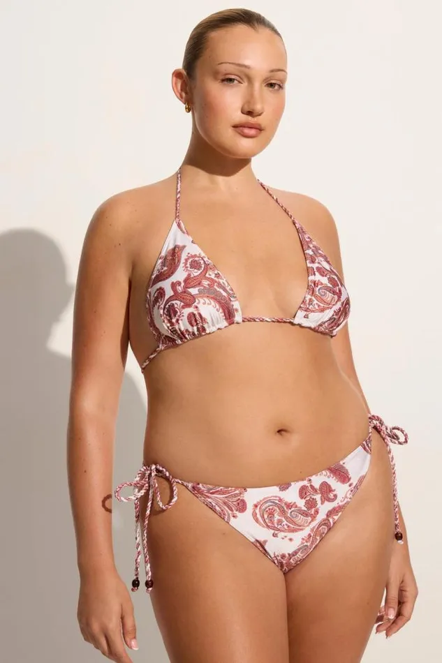 Women Faithfull The Brand Swim Delle Bikini Top Alessia Paisley
