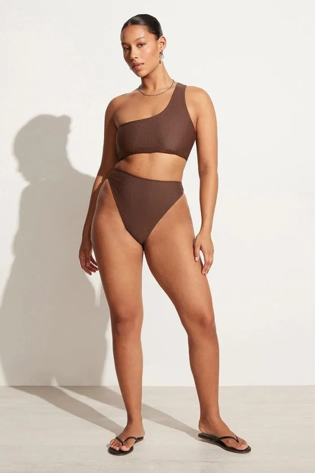 Women Faithfull The Brand Swim Dylla Bikini Bottoms Coffee 8211 Final Sale