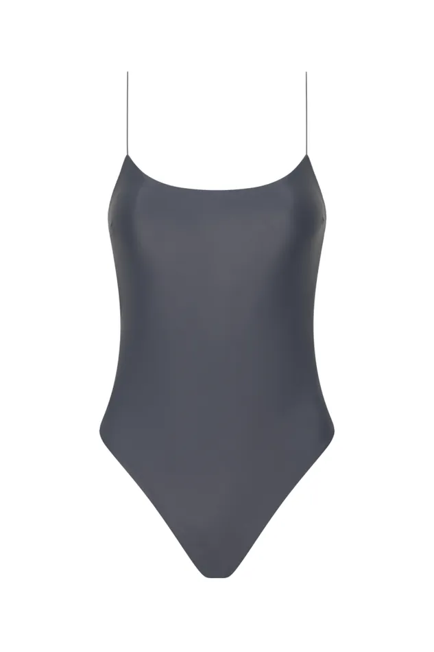 Women Faithfull The Brand Swim Elea One Piece Charred Navy