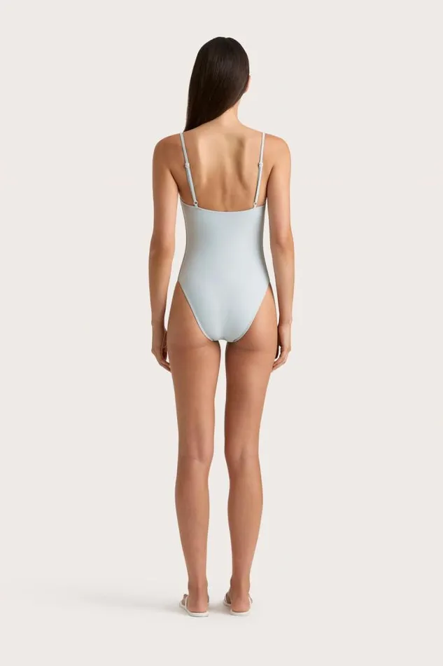 Women Faithfull The Brand Swim Gabriela One Piece Sky Blue