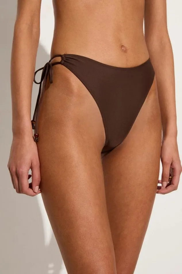 Women Faithfull The Brand Swim Madre Bikini Bottoms Coffee