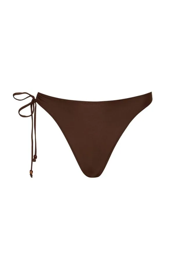 Women Faithfull The Brand Swim Madre Bikini Bottoms Coffee