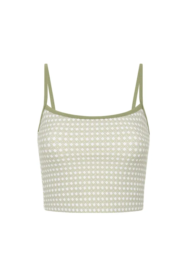 Women Faithfull The Brand Swim Manon Top Oliander Khaki