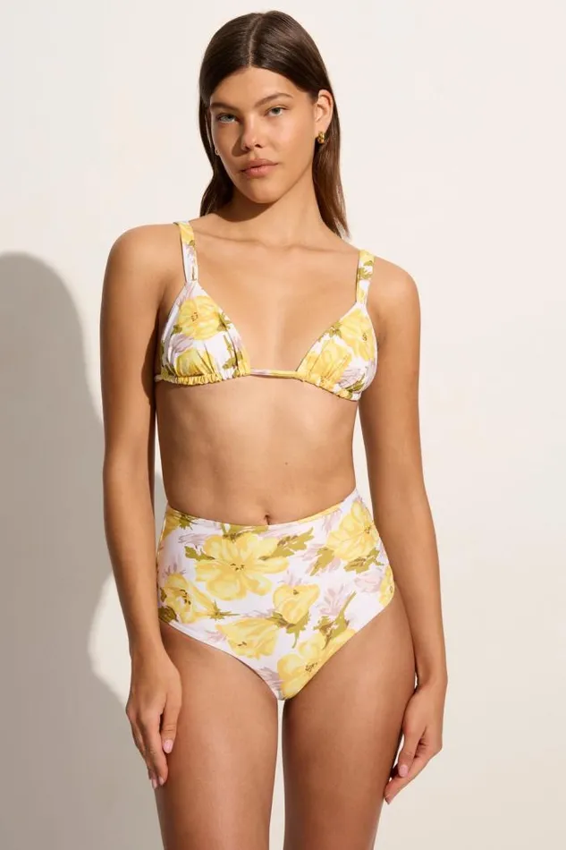Women Faithfull The Brand Swim Mary Bikini Top Isadora Floral