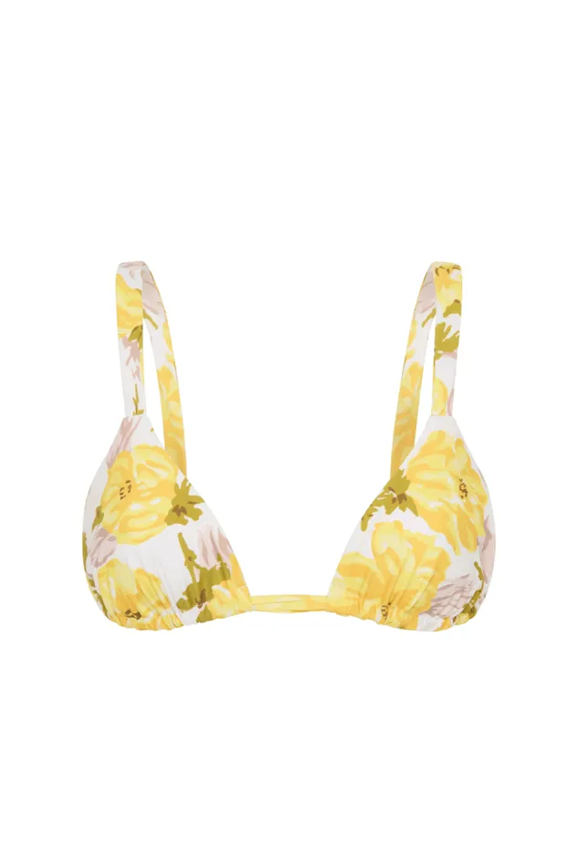 Women Faithfull The Brand Swim Mary Bikini Top Isadora Floral