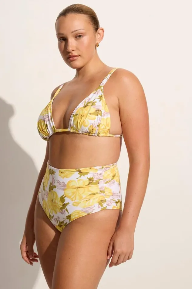 Women Faithfull The Brand Swim Mary Bikini Top Isadora Floral