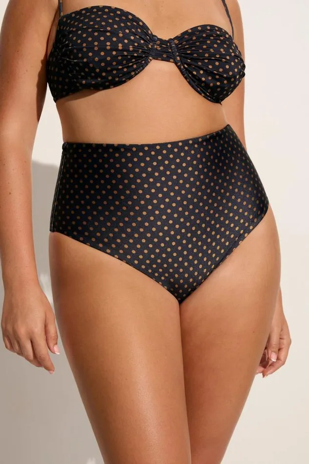 Women Faithfull The Brand Swim Reyes Bikini Bottoms Ludovica Polka Dot