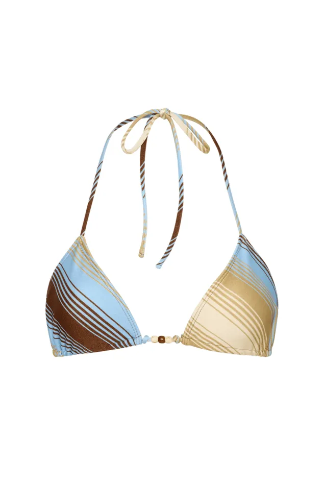 Women Faithfull The Brand Swim Vivre Bikini Top Cervia Stripe