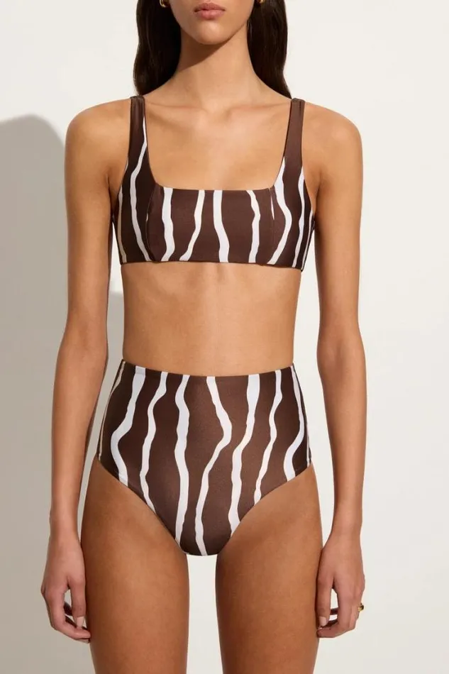 Women Faithfull The Brand Swim Zizi Bikini Top La Tuza