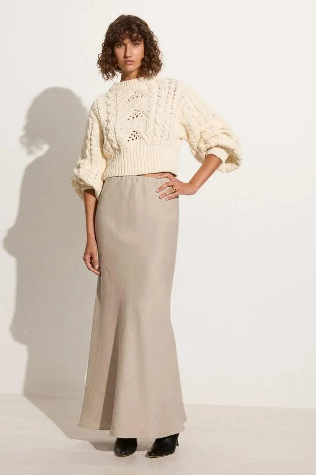 Women Faithfull The Brand Tops Alanna Knit Jumper Off White