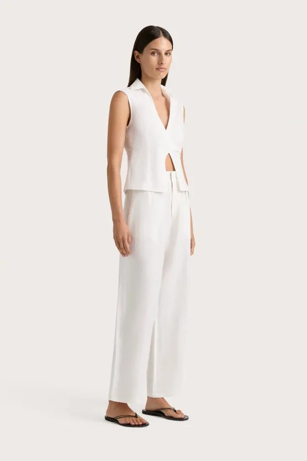Women Faithfull The Brand Tops Antibes Shirt White