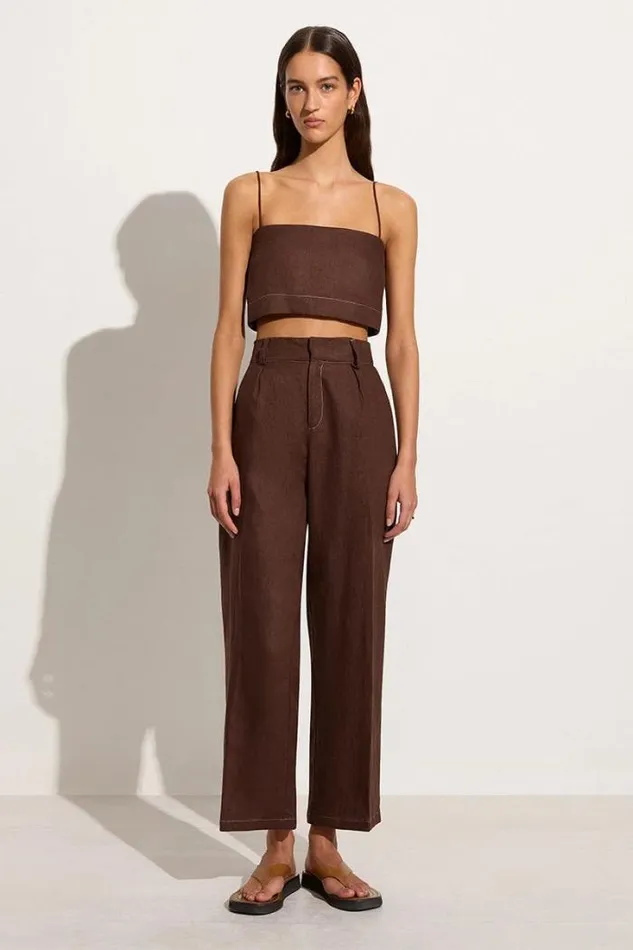 Women Faithfull The Brand Tops Bayu Top Cacao