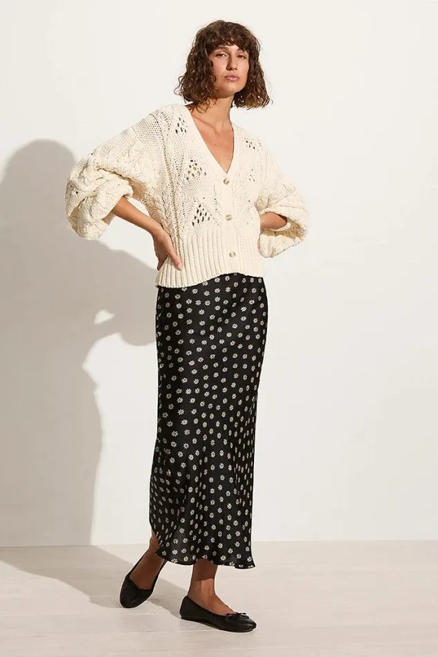 Women Faithfull The Brand Tops Dayana Cardigan Off White