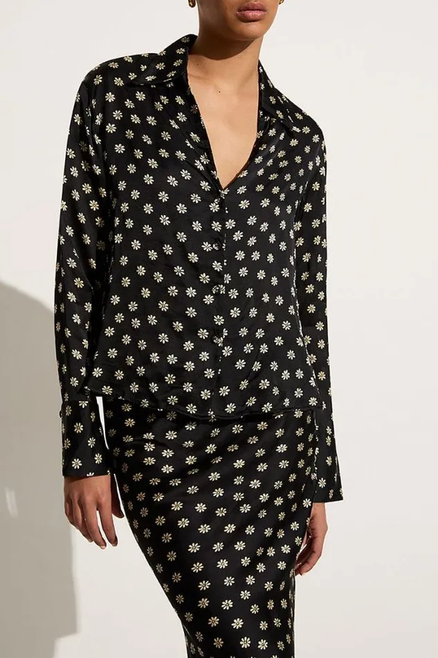 Women Faithfull The Brand Tops Francisca Shirt Las Flores Floral