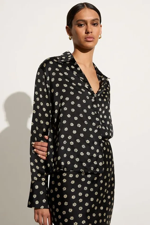 Women Faithfull The Brand Tops Francisca Shirt Las Flores Floral