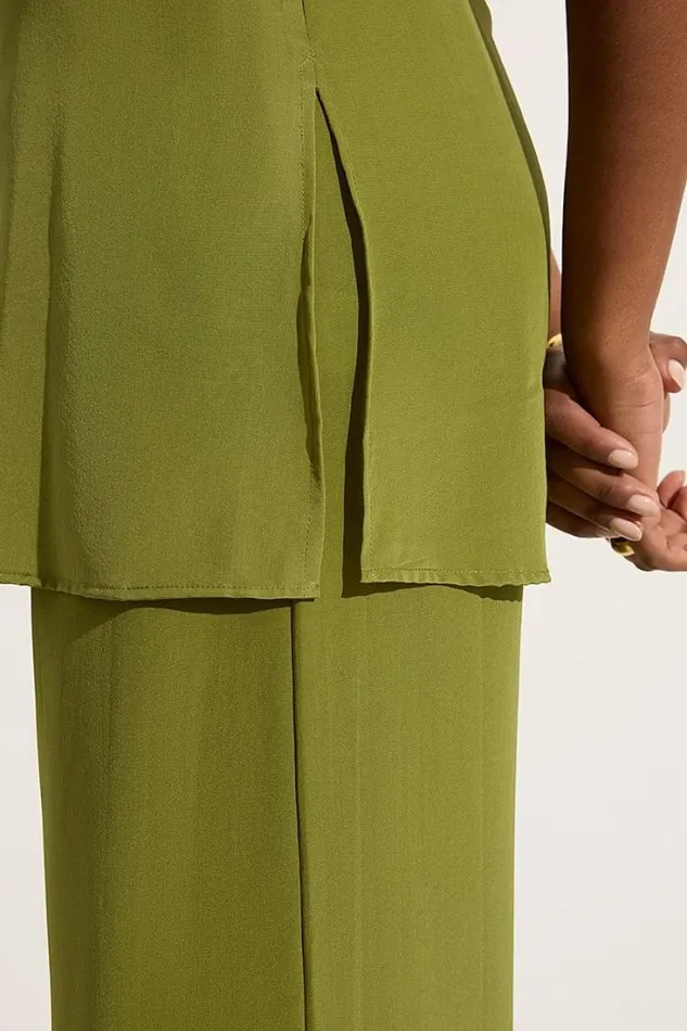 Women Faithfull The Brand Tops Koa Tunic Top Palm Green