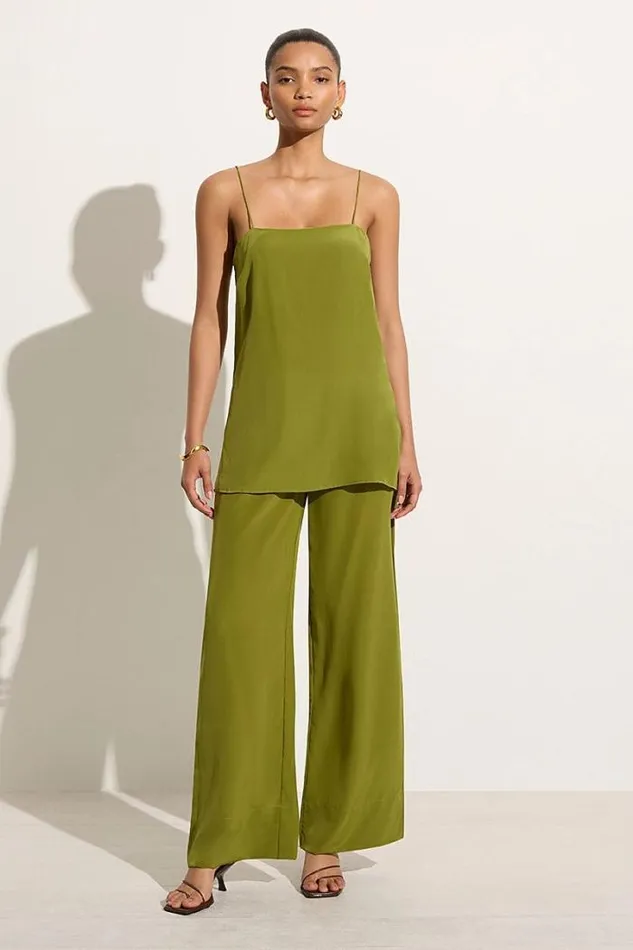Women Faithfull The Brand Tops Koa Tunic Top Palm Green