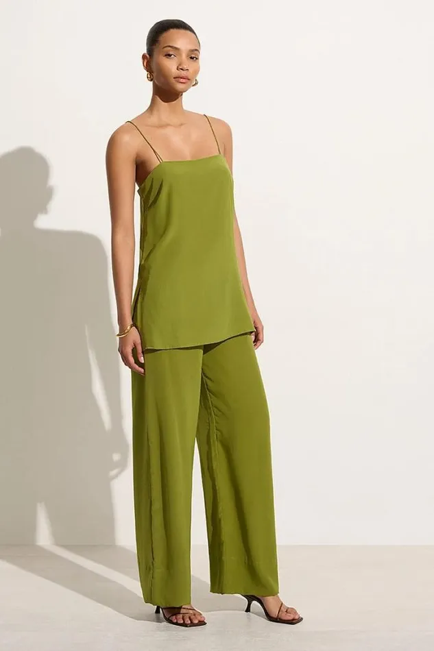 Women Faithfull The Brand Tops Koa Tunic Top Palm Green