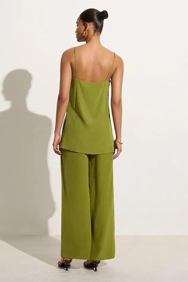Women Faithfull The Brand Tops Koa Tunic Top Palm Green