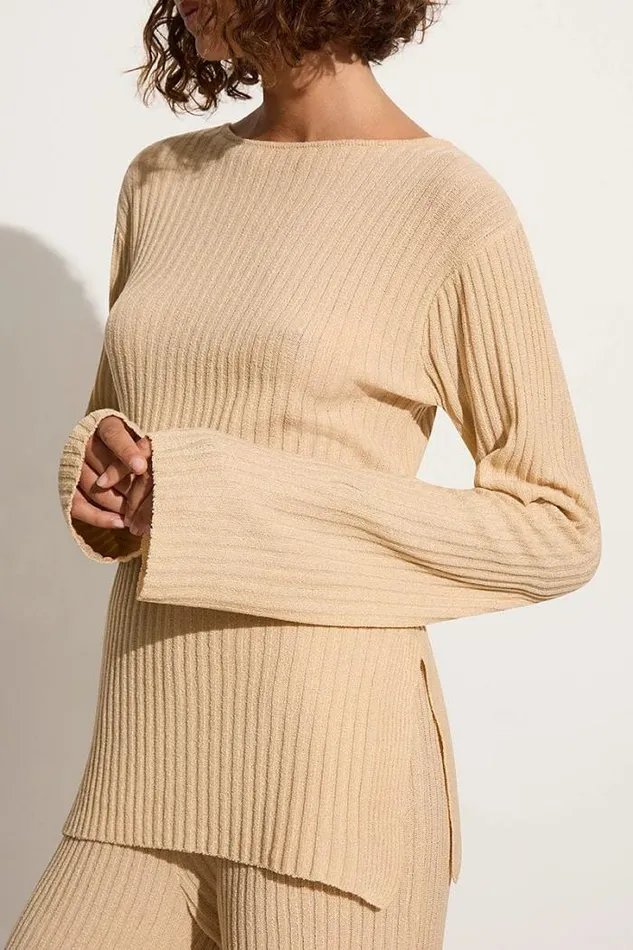 Women Faithfull The Brand Tops Mitras Tunic Top Beige