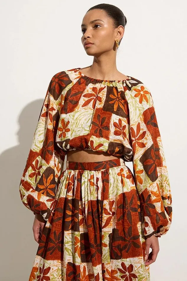 Women Faithfull The Brand Tops Pereira Top Tobago Floral