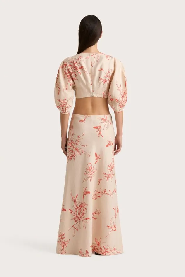 Women Faithfull The Brand Tops Soleil Top Leilani Vermilion