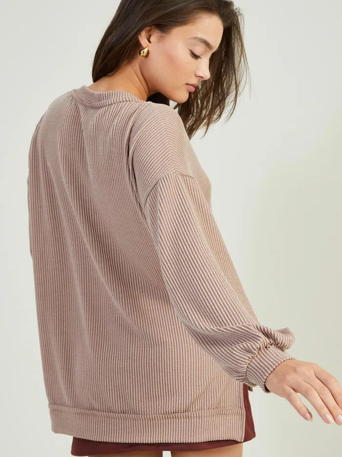 Women Fallon Ribbed Tunic Top Coco Altar039d State Blouses