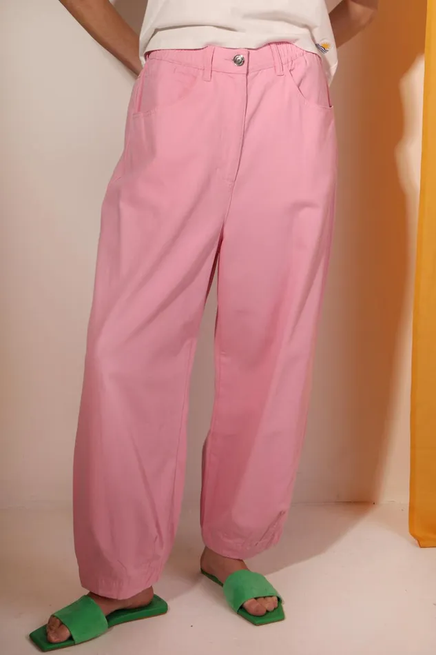 Women Fergus Trouser Bright Pink LF Markey Trousers