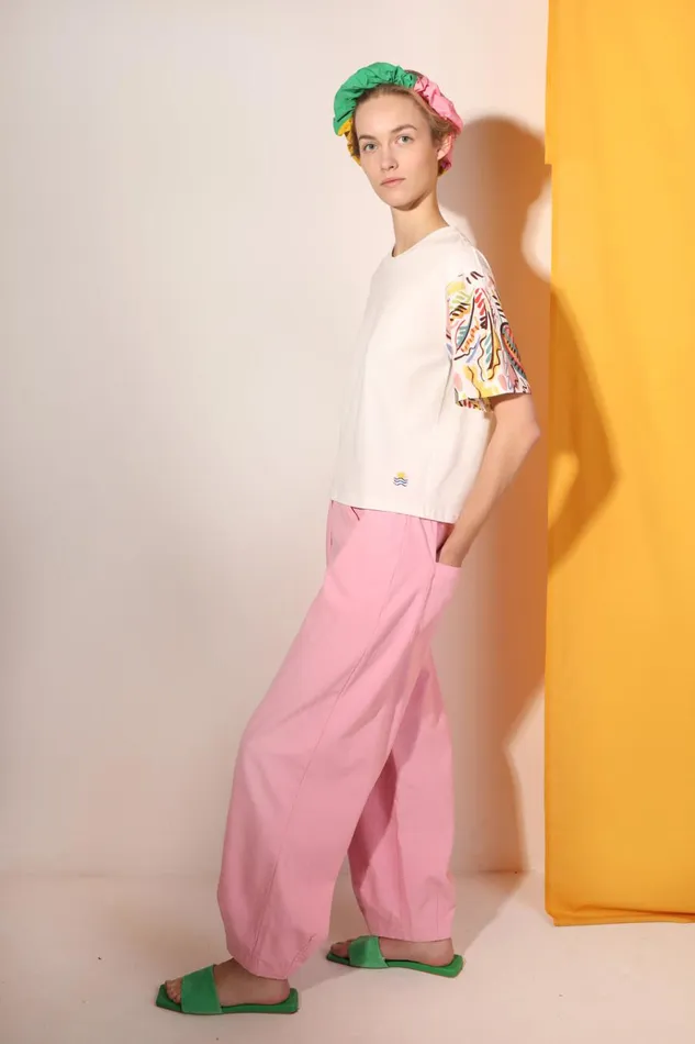 Women Fergus Trouser Bright Pink LF Markey Trousers