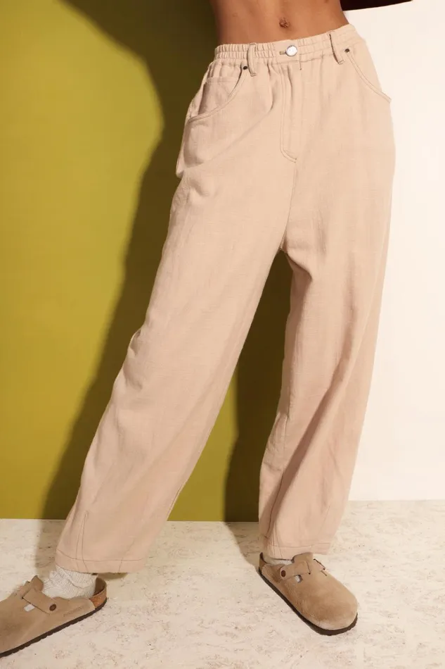 Women Fergus Trouser Fawn LF Markey Trousers