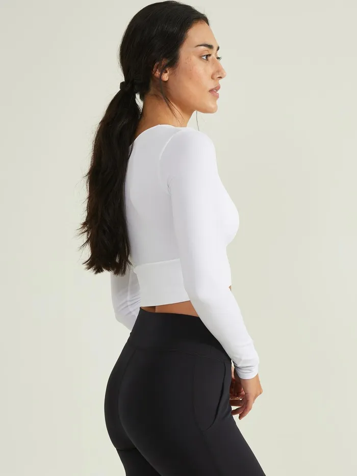 Women Find Your Flow Top White Altar039d State Activewear