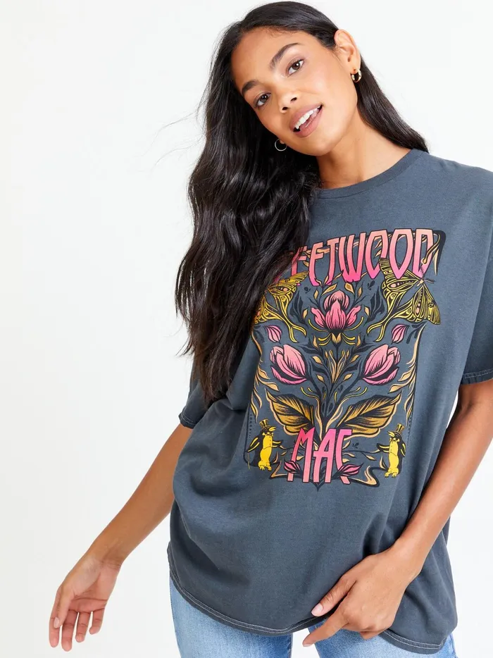 Women Fleetwood Mac Graphic Tee Black Altar039d State Graphics