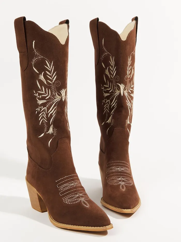 Women Flora Western Boots Brown Altar039d State Boots Booties