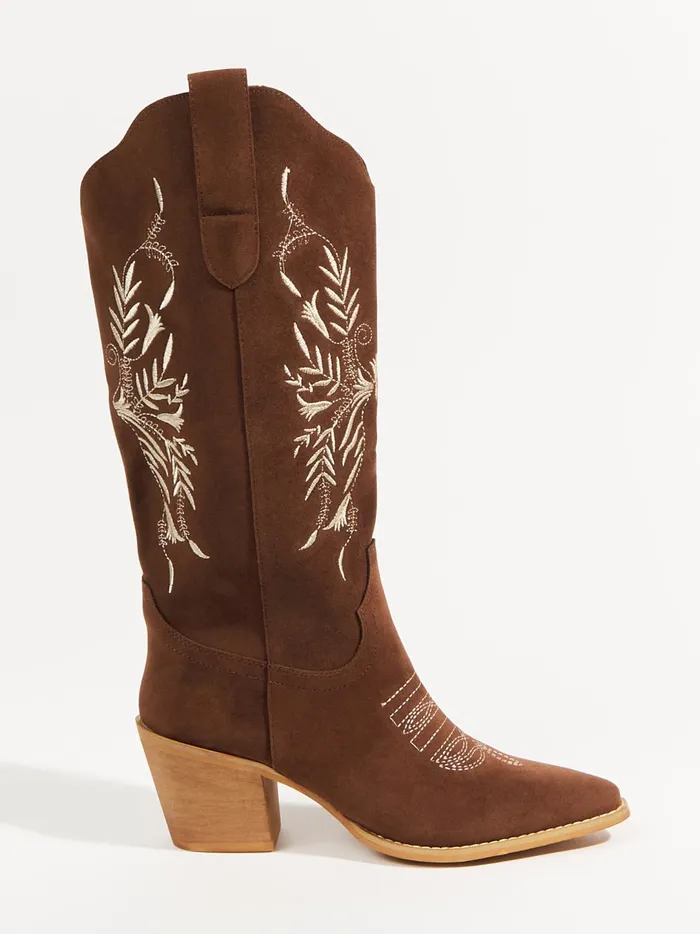 Women Flora Western Boots Brown Altar039d State Boots Booties
