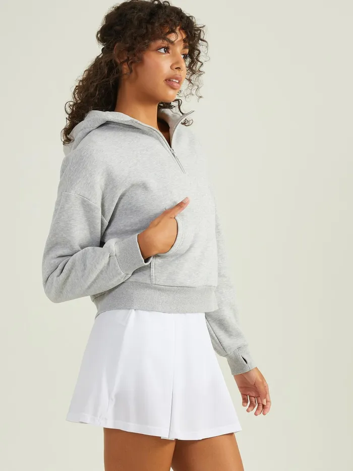 Women Full Ride Fleece Pullover Heathergray Altar039d State Activewear