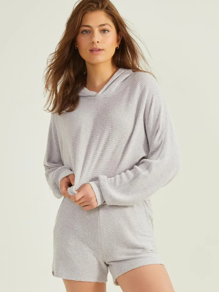Women Good To Go Hacci Hoodie Heathergrey Altar039d State Activewear