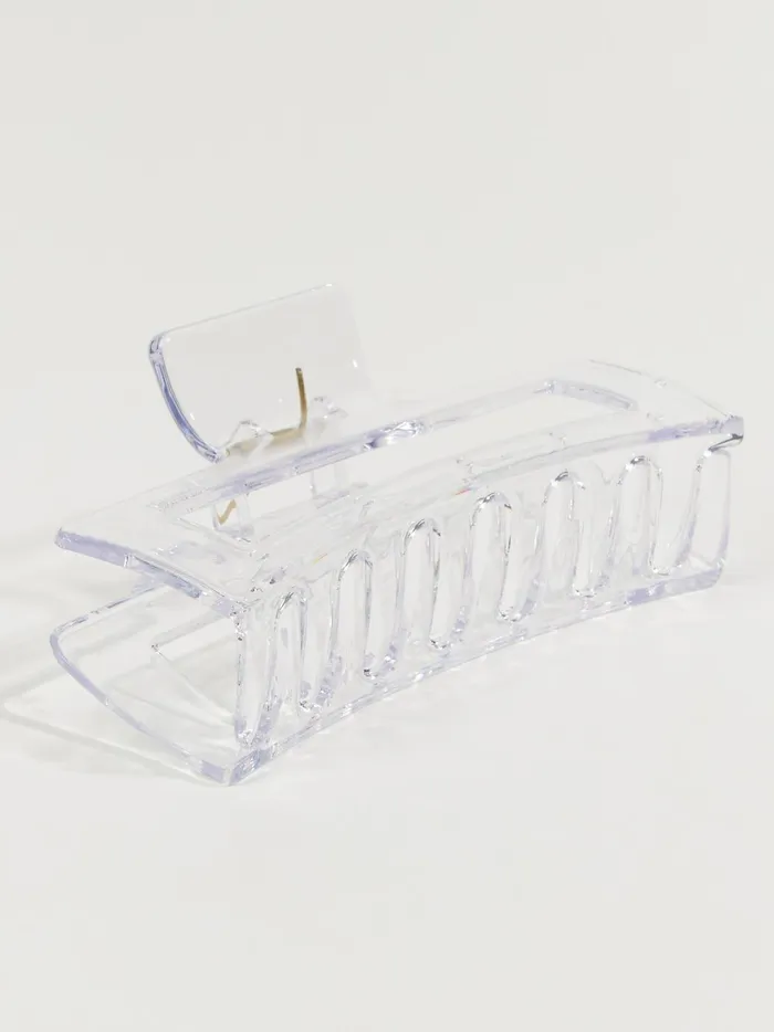 Women Grande Rectangle Claw Clip Clear Altar039d State Hair Accessories