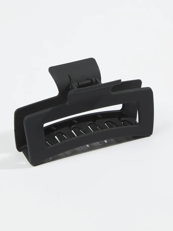 Women Grande Rectangle Claw Clip Matteblack Altar039d State Hair Accessories