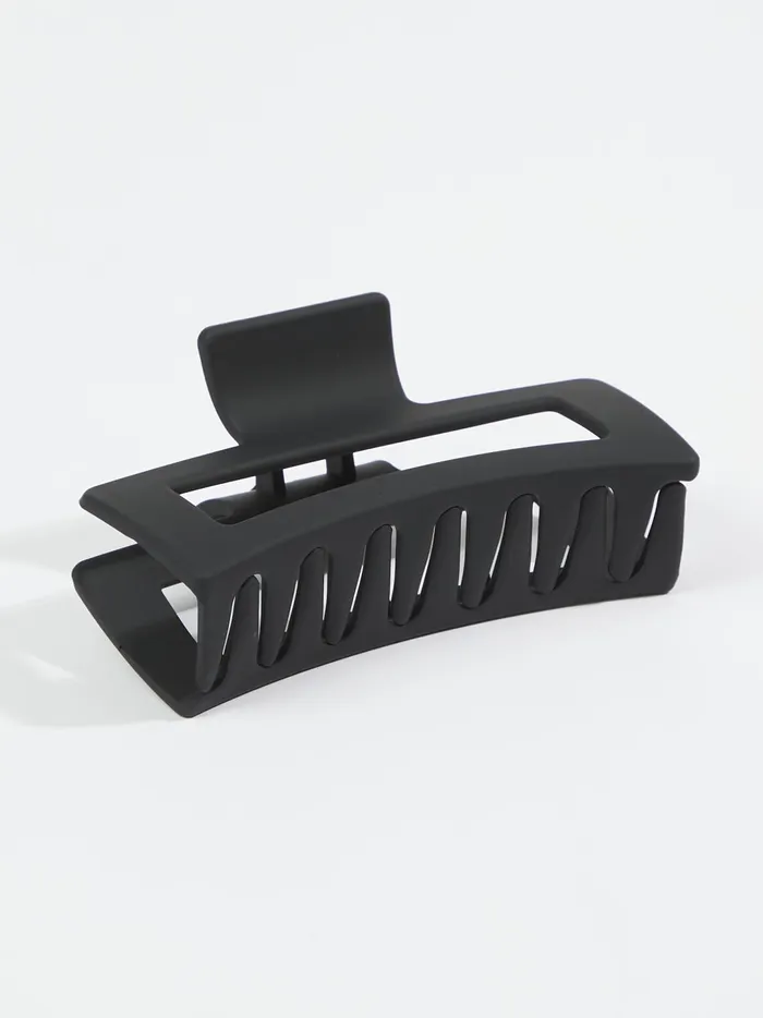 Women Grande Rectangle Claw Clip Matteblack Altar039d State Hair Accessories