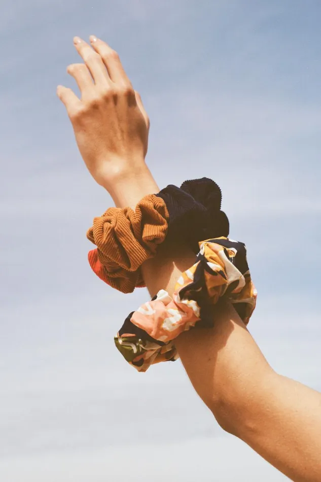 Women Hair Scrunchie Multi LF Markey Headwear