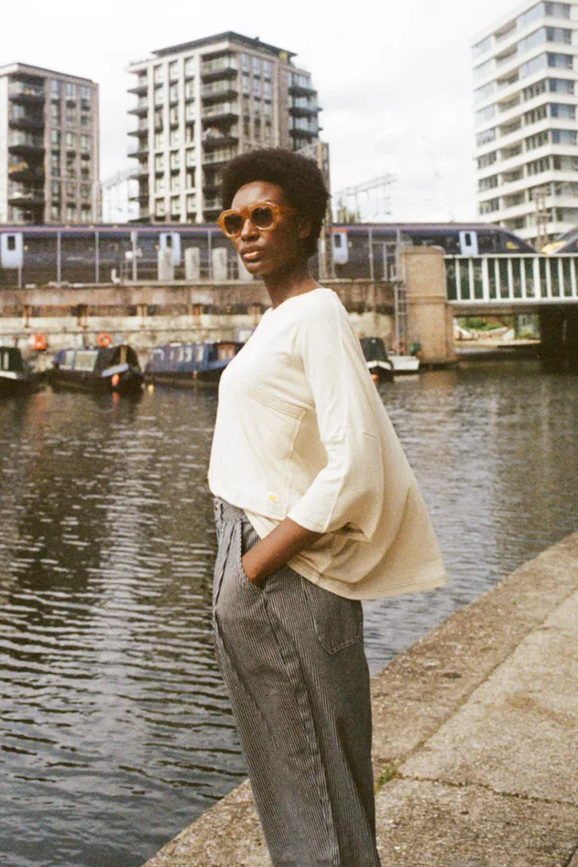 Women Hamish Top Fawn LF Markey Tops