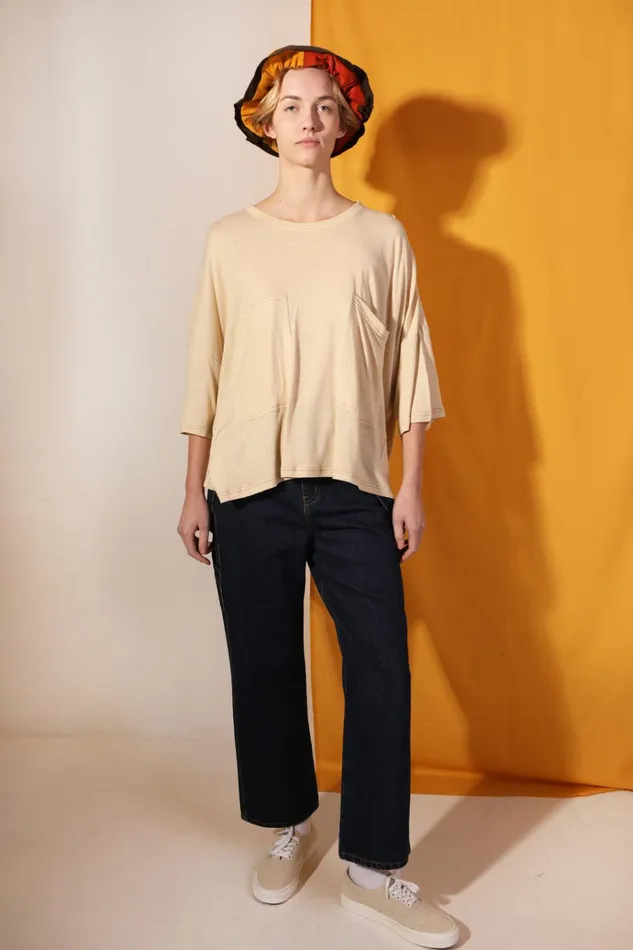Women Hamish Top Fawn LF Markey Tops